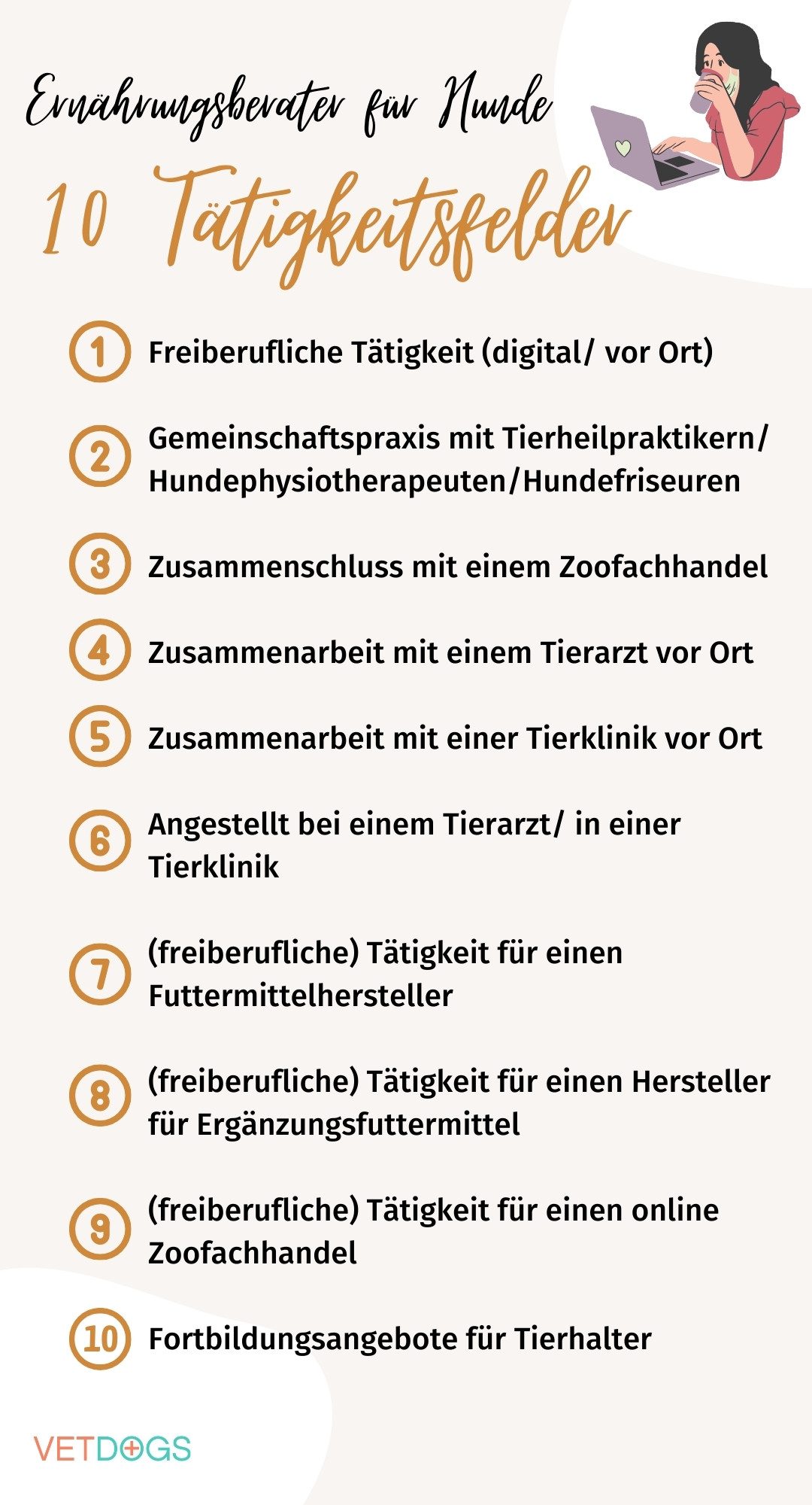 10 Tätigkeitsfelder als Hundeernaehrungsberater